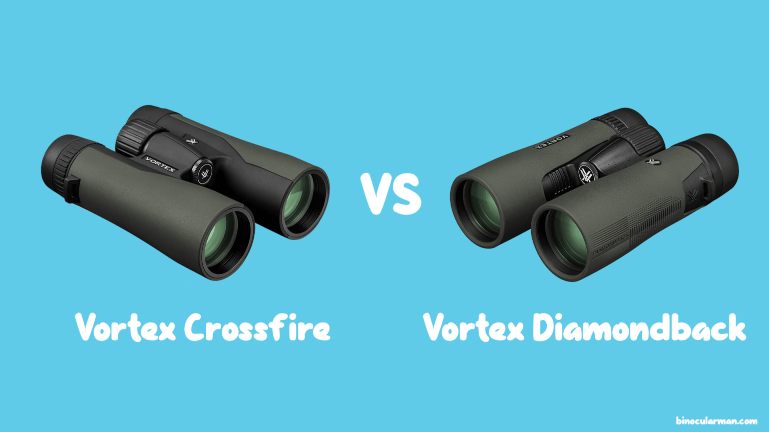 Vortex Crossfire vs Diamondback Binoculars