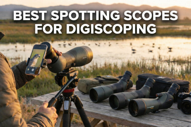Best spotting scopes for digiscoping